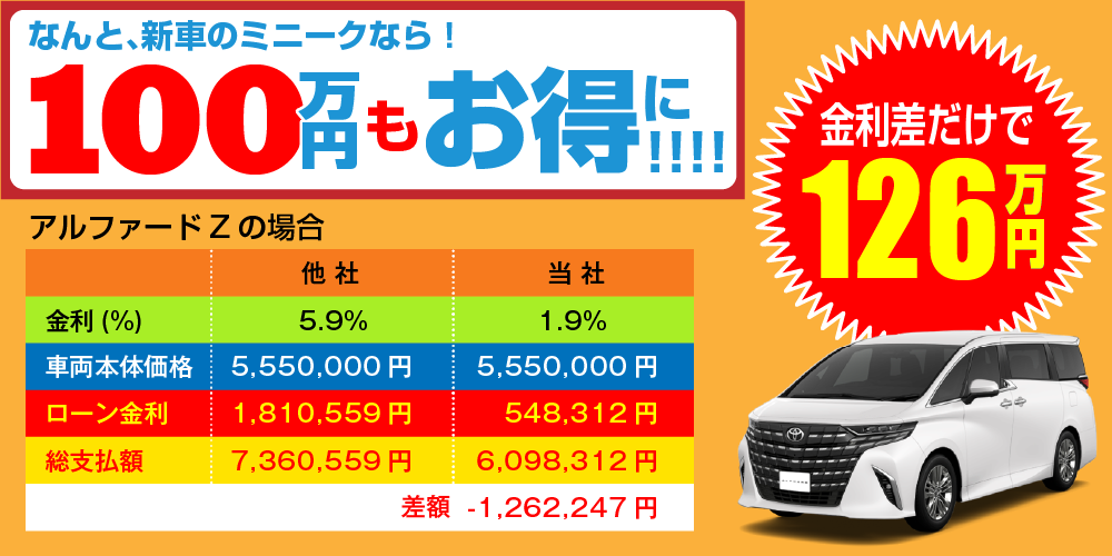 低金利でお得！